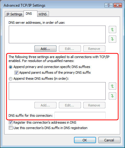 how to change the primary dns suffix in windows 10